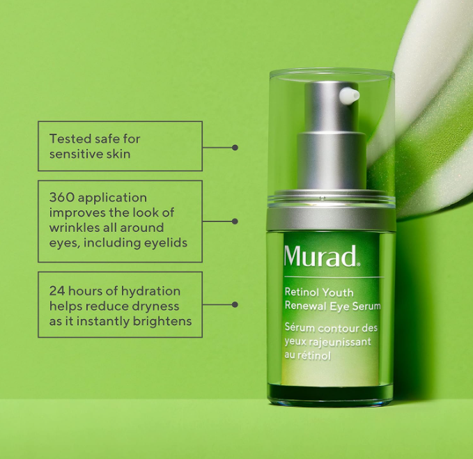 Murad Retinol Youth Renewal Eye Serum | Skincare Review | Anti-Aging