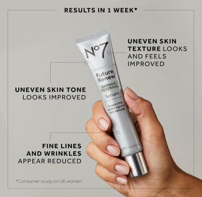 No7 Future Renew Damage Reversal Serum | Skincare Review | Anti-Aging