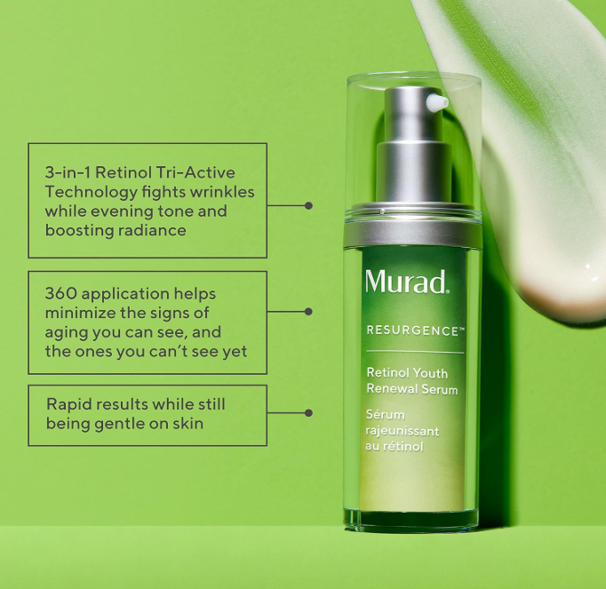 Shop Murad Retinol Youth Renewal Serum Here